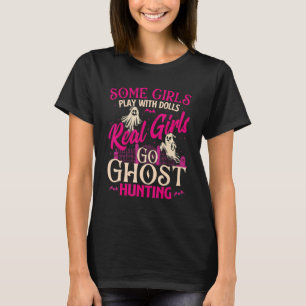 Camiseta Raparigas Reais Vão Caça Fantasmas - Fantasmas Par