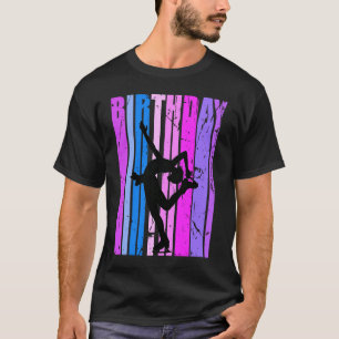 Camiseta Raparigas roxas cor-de-rosa Pecuária Pescando no G