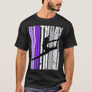 Camiseta Raparigas Roxas Dançam Aniversário Ventilador da R
