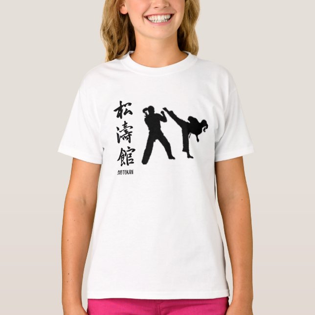 Camiseta Raparigas Shotokan karate (Frente)