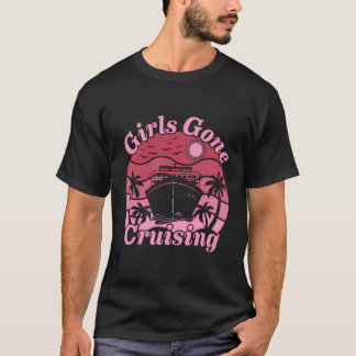 Camiseta Raparigas Trip 2024 Férias Cruise Squad Girls Caiu