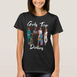 Camiseta Raparigas Trip Dallas Para Férias Afro-Negras De M