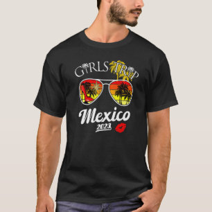 Camiseta Raparigas Trip México 2023 Mulheres Fim de Semana