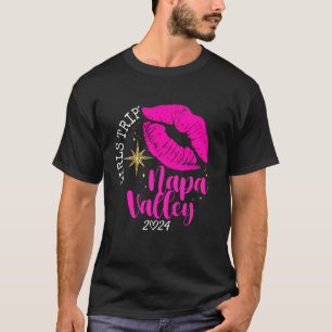 Camiseta Raparigas Trip Napa Vale 2024 Aniversário do Fim d