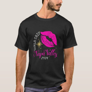 Camiseta Raparigas Trip Napa Vale 2024 Womens Weekend Birth