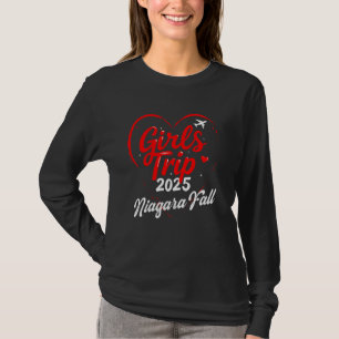 Camiseta Raparigas Trip Niagara Fall 2025 Férias Fim de Sem