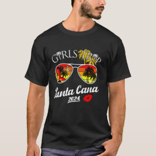 Camiseta Raparigas Trip Punta Cana 2024 Mulheres Fim de Sem