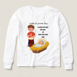 Camiseta Rapaz baterista