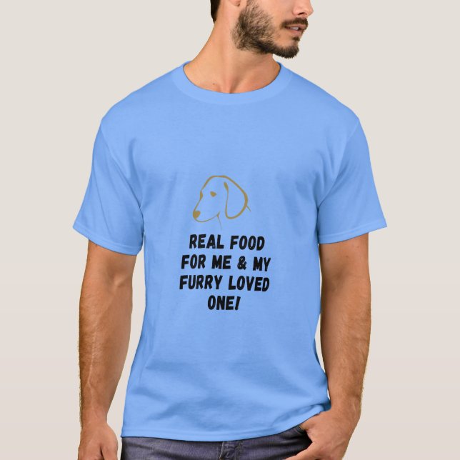 Camiseta Rapaz Cachorro e Mim (Frente)