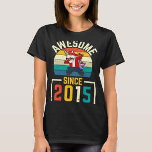 Camiseta Rapazes 7 Birthday Unicorn, 7 Anos Ótima Sinc