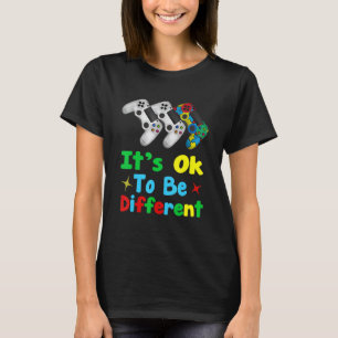 Camiseta Rapazes Autismo Jogo Mês de Conscientização do Aut