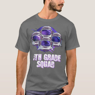 Camiseta Rapazes Da 5 De Volta Aos Astronautas Escolares