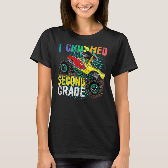 Camiseta Rapazes de Formatação de Caminhões Bonitos Eu Esma (Frente)