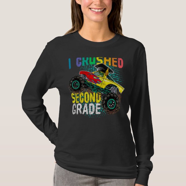 Camiseta Rapazes de Formatação de Caminhões Bonitos Eu Esma (Frente)