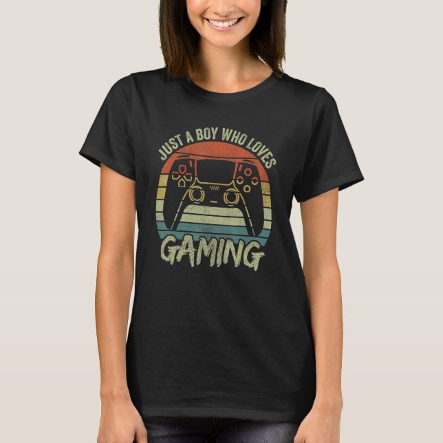 Camiseta Rapazes, Roupa De Jogadores, Apenas Um Menino Que  (Frente)