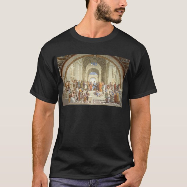 Camiseta Raphael - Escola de Atenas (Frente)