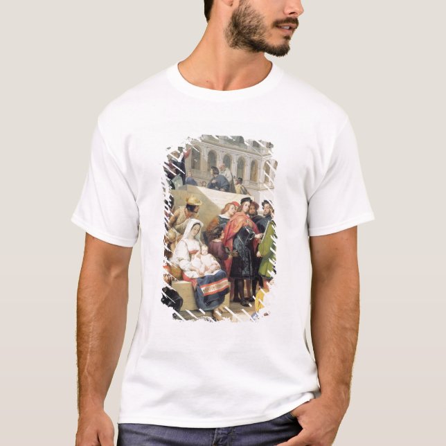 Camiseta Raphael no vaticano, 1832 (óleo em canvas) (Frente)