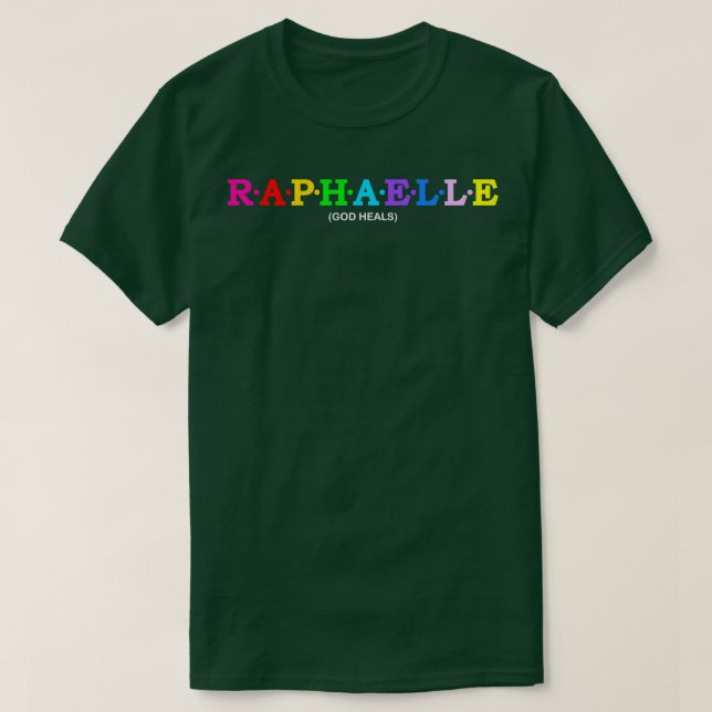 Camiseta Raphaelle Deus cura (Frente do Design)