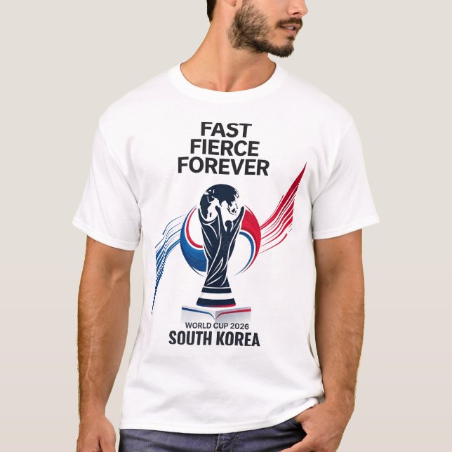 Camiseta Rápido Feroz Para Sempre (Frente)