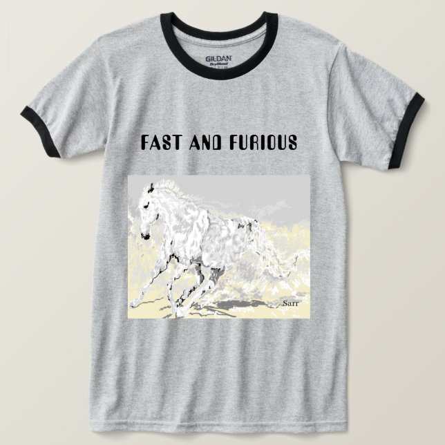 Camiseta :Rápido & Furioso (Frente do Design)