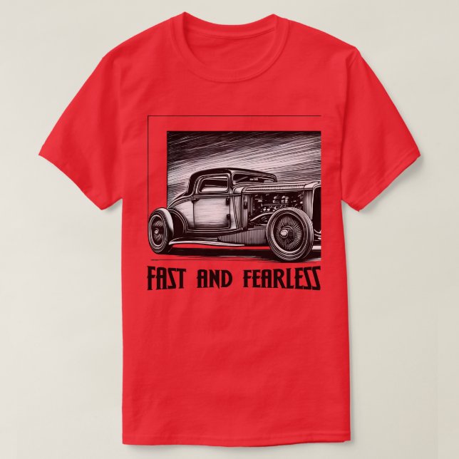 Camiseta Rápido sem-medo (Frente do Design)