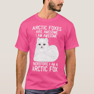 Camiseta Raposa Árctica Árctica Boca Raposa Ártica Cúbica