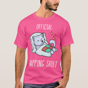 Camiseta Raposa Árctica Dormindo