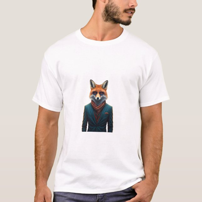 Camiseta Raposa-branca (Frente)