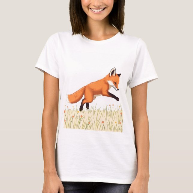 Camiseta Raposa Branca no 🦊 (Frente)