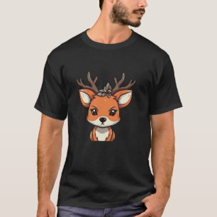 Camiseta Raposa Cinta Com Renas De Rebelde - Natal Da Rapos
