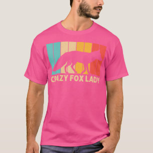 Camiseta Raposa Cinta Para Mulheres Mãe Fennec Fox Lover Ár