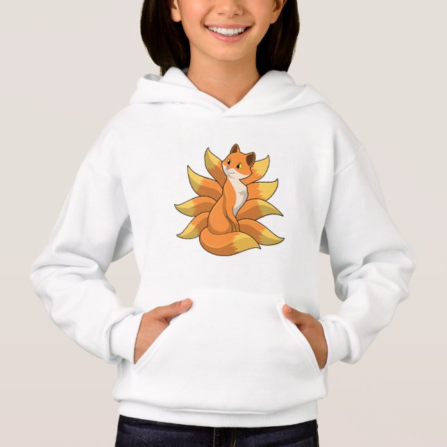 Camiseta Raposa com 9 coroas de raposa (Frente)