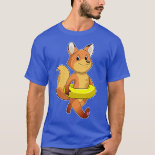 Camiseta Raposa com bóia salva-vidas
