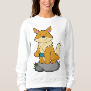 Camiseta Raposa com copo de café