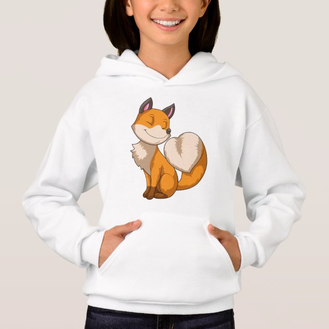 Camiseta Raposa com Coração (Frente)