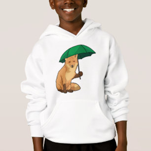 Camiseta Raposa com guarda-chuva
