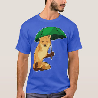 Camiseta Raposa com guarda-chuva