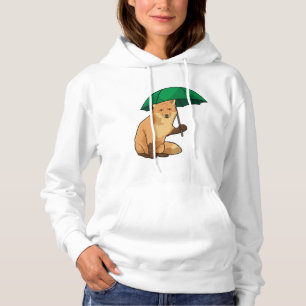 Camiseta Raposa com guarda-chuva