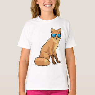Camiseta Raposa com óculos de sol