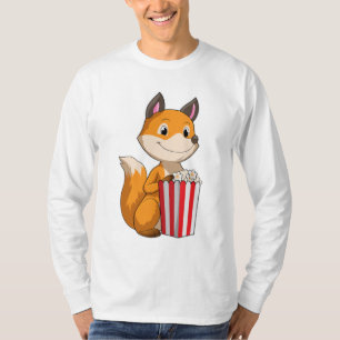 Camiseta Raposa com pipoca