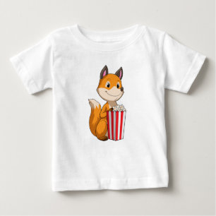 Camiseta Raposa com pipoca