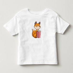 Camiseta Raposa com pipoca