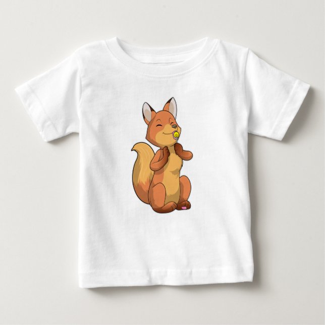 Camiseta Raposa com pirulito (Frente)