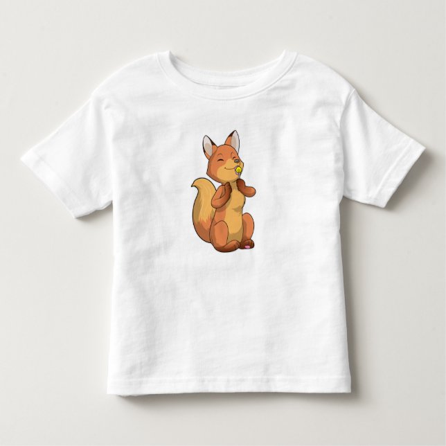 Camiseta Raposa com pirulito (Frente)