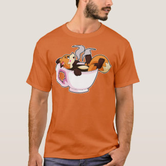 Camiseta Raposa com Taça de Café