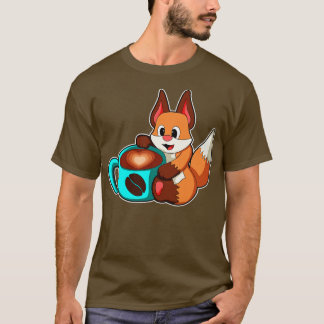 Camiseta Raposa com Taça de Café 1