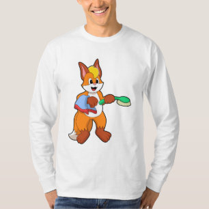Camiseta Raposa com Toalha e Pincel