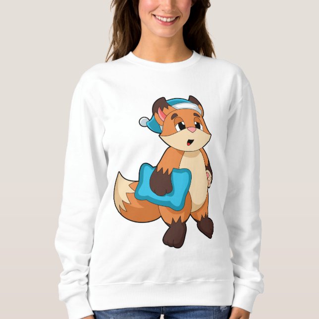 Camiseta Raposa com Touca Noturna (Frente)