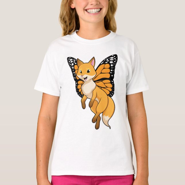 Camiseta Raposa com Wing (Frente)