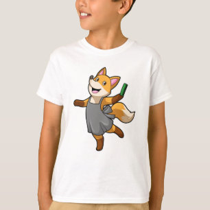 Camiseta Raposa como cabeceira com tesoura